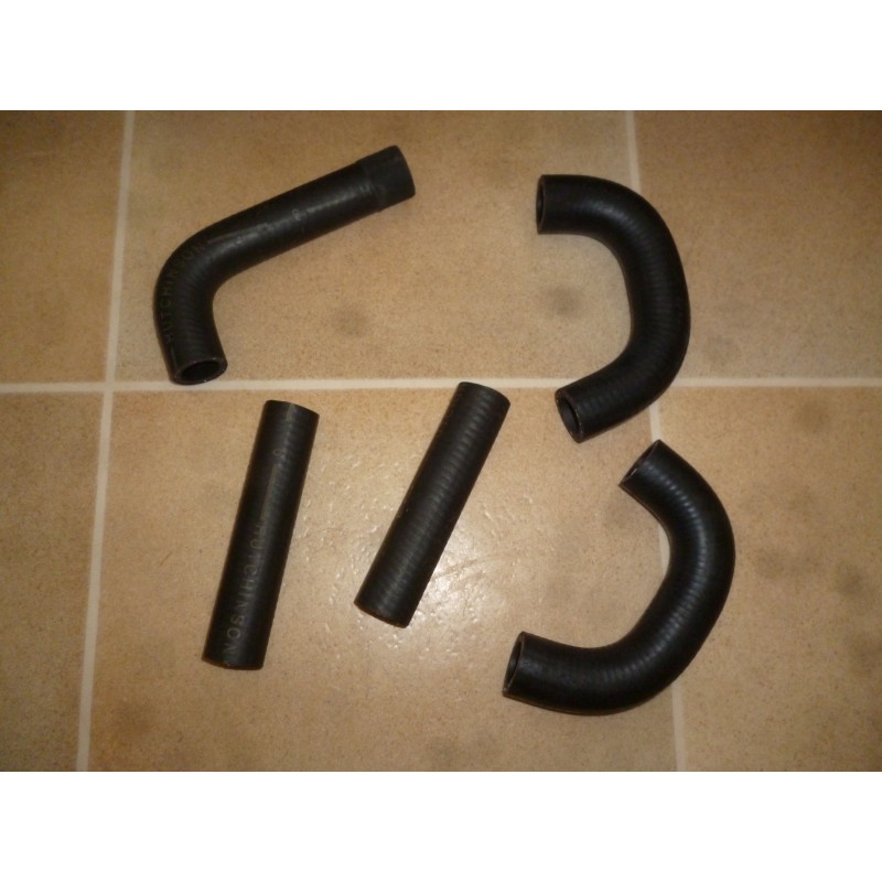 Kit 7 durites radiateur  2 carbus Bagheera S1