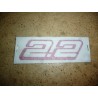 2 Autocollants 2.2 pour Murena Argent