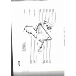 Durite chauffage vers moteur 530 