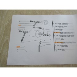 2 raccords 205 T16 carburant filtre