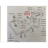 Durite chauffage au dessus boite de dégazage Murena 1.6