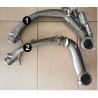 HARDPIPE  GROS VOLUME THP PEUGEOT RCZ NOIR MAT