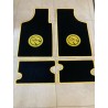 Tapis de sol Noir écriture Jaune Matra 530