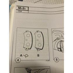 Kit accessoire pour plaquettes pour 2 étriers ar  Bagheera Murena