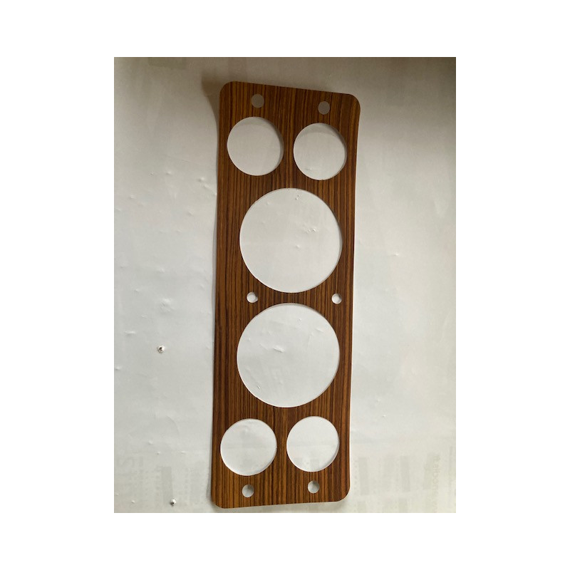 Autocollant de compteur imitation bois Matra