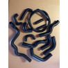 Kit 13 durites silicone noir mat 2 carbus Bagheera S1
