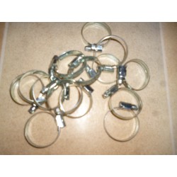 Kit de 14 colliers  inox pour les durites de refroidissement